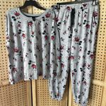 Disney  Mickey Mouse Midweight 2 Piece Lounge Set Size Medium Photo 2