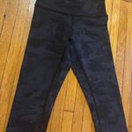Lululemon Wunder Under Hi-Rise 1/2 Tight 17" Incognito Camo Multi Grey Size 4 Photo 0