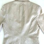 Elaine Kim Cupro Fitted Blazer in Taupe Size 4 Photo 6