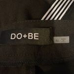 DO+BE Black Athleisure Lightweight Pants With White Racing Stripes Medium NWT Photo 12
