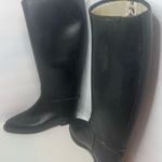 Cottage Craft Black Rubber Tall Riding Boots Size EU40 Photo 0