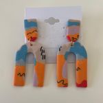 Golden Stella Clay Earrings Photo 0