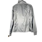 Ralph Lauren Golf Women’s XL Silver Popover 1/2 Zip Windbreaker Jacket‎ Vented Photo 8