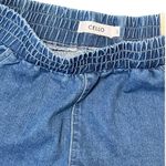 Cello Chambray The High Rise Vintage Track Shorts Photo 2