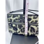 Kate Spade Leopard Wristlet Nylon Pouch Strap Photo 8