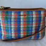 Fossil Vintage Y2K Multicolor Women’s Woven Straw Crossbody Shoulder Bag Purse Photo 1