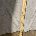 Uniqlo  Shirt Womens Medium Mock Neck Gray Quarter Sleeve Minimalist Modest Photo 5