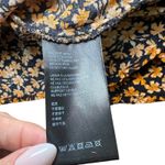 Urban Outfitters  Floral Crop Top Blouse Puff Short Sleeve Square Neck‎ M Photo 7