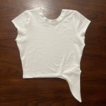 Bombshell sportswear  Cropped Logo Tee w/ Tie NWOT! Photo 1