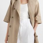 Club Monaco NWT Womens Khaki Reissue Trench Coat As Seen On Meghan Markle sz XL Photo 0