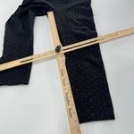 Lysse ‎ Leggings Womens Small Black Studded Capri Cropped High Rise Photo 7