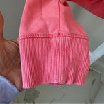 Aerie Watermelon Color Cropped Long Sleeve Hoodie Size Medium Photo 3