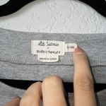 Molly Bracken Lili Sidonio x  Gray Cut Out Fringe Top Size Small Photo 3