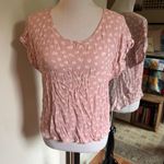 Hippie Rose  Large Pink Floral Top Photo 0
