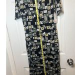 LuLaRoe Julia Dress Size Small NWT Black White Tribal Bodycon Fast Shipping Photo 5