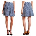 Maeve Anthropologie  Fourth‎ Street A-Line Skirt Size 0 Preppy Photo 1