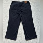 Judy Blue  18W Tummy Control Garment Dyed Wide Leg Crop Black Jeans JB88807 Photo 2