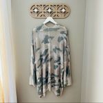 POL  Open Front Camo Cardigan Green Sz Small Photo 4