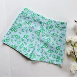 ZARA NEW Women’s Floral Bow Skort Skirt Mini Photo 2