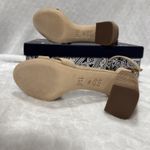 J. McLaughlin  Shauna Suede Golden Tan Stacked Block Heel Sandals Shoe Sz US 9.5M Photo 8