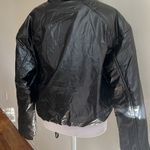 All In Motion  Shiny Black Puffer cropped  Jacket size M Photo 5
