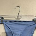 Lemlem  Sky Blue Lena Diamond Jacquard String Bikini Bottoms Sz XS NWT Photo 3