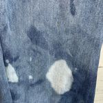 Vtg. Pointer Brand denim overalls tie dye/ bleached size 38"X32" measured 37X30 Blue Photo 14