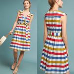Anthropologie  MAEVE "Cricket Club" Fit & Flare Collared‎ Gingham
Dress Size 6 Photo 1