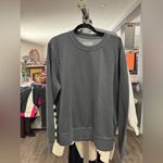 American Eagle Outfitters Charcoal Crewneck Sweater Photo 3