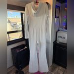 Fabletics  White Ribbed Jumpsuit size Small Photo 6