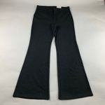 Old Navy  Charcoal Ponte Knit Flare Trouser Pant 12 New Photo 0