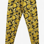 H&M Banana Print Leggings | Size Small | Fun Graphic Stretch Pants Photo 0
