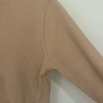 Missguided Cream Ribbed Corset Detail Bodysuit Photo 4