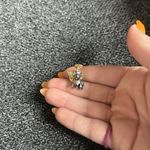 Vintage Camco Dog Angel Gold Tone Halo Wings Lapel Pin Signed Small Photo 1