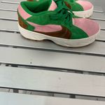Jeffrey Campbell  Limit Platform Sneakers in Green / Pink Size 8 NWOT Photo 3