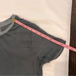 Nation Ltd Gray/Blue Silky T-Shirt Photo 6