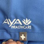 FIGS  Catarina One Pocket Womens Scrub Top Ceil Blue Shirt XXL‎ NEW *EMBROIDERED Photo 5