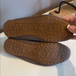 Coach Fortunata Brown Suede Flats Moccasins Size 7 Photo 5