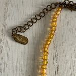 Felicia glass bead and seed bead necklace Brown Photo 2