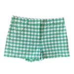 Ann Taylor LOFT‎ Riviera Shorts In Gingham Green And White Checkered Mid Rise 6 NWOT Photo 3