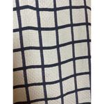 Isabel Marant Etoile White Check Silk Blouse Sz. 40 (US L/8) Photo 3