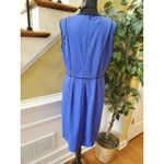 Jones New York  Cerulean Blue Sheath Dress Size 10 Photo 4
