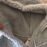 Adorable Baby Blue Plush Hoodie Sweater Photo 2