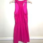 Parker  Silk Tank Mini Dress size M Hot Pink Fuchsia Barbiecore Photo 6