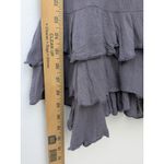 Free People  Women's Dress Adella Slip Mini Charcoal Gray Lace Feminine Size XS Photo 7