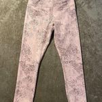 Zyia  Leggings Womens Sz 6-8 Medium High Rise Active Pocket Light n Tight Pink Photo 0