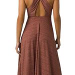 prAna NWT Saxon Dress Womens Size Small Asymmetrical Midi Halter Top Photo 1