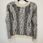 J.O.A. Cream & Black Knit Sweater Photo 3