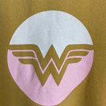 Junk Food Wonder Woman Graphic Sweatshirt Size Small Gold Photo 5