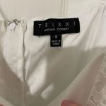 White Lace Mini Dress Photo 2